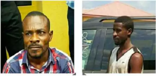 See the Two Heartless Men Who Burnt Down an Office Killing 2 People in Abia (Photos)
